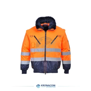 PJ50 - Blouson pilote 3 en 1 haute visibilité