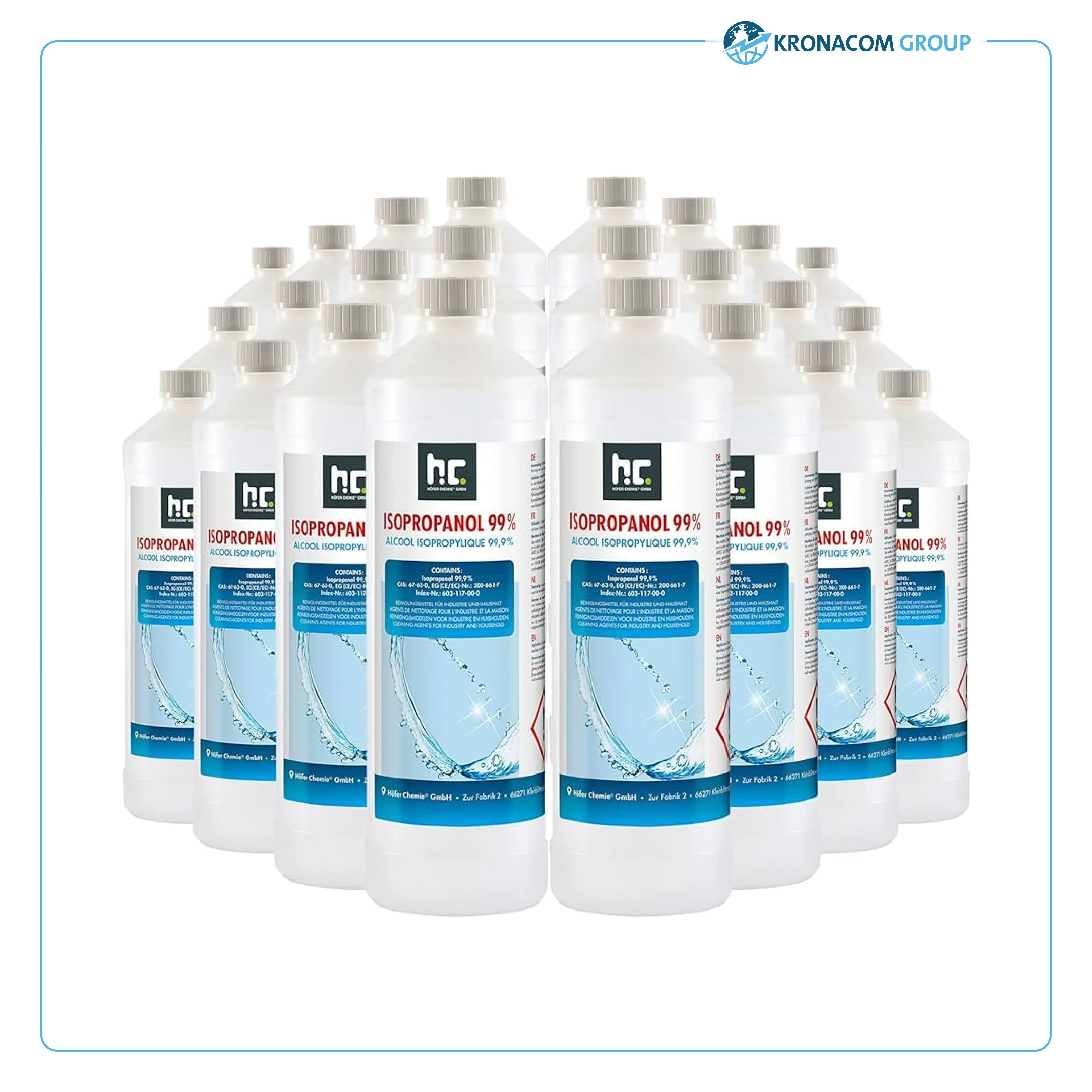 Alcool Isopropylique 99,9% 1L – Pureté Max, Pour électronique Et Nettoyage