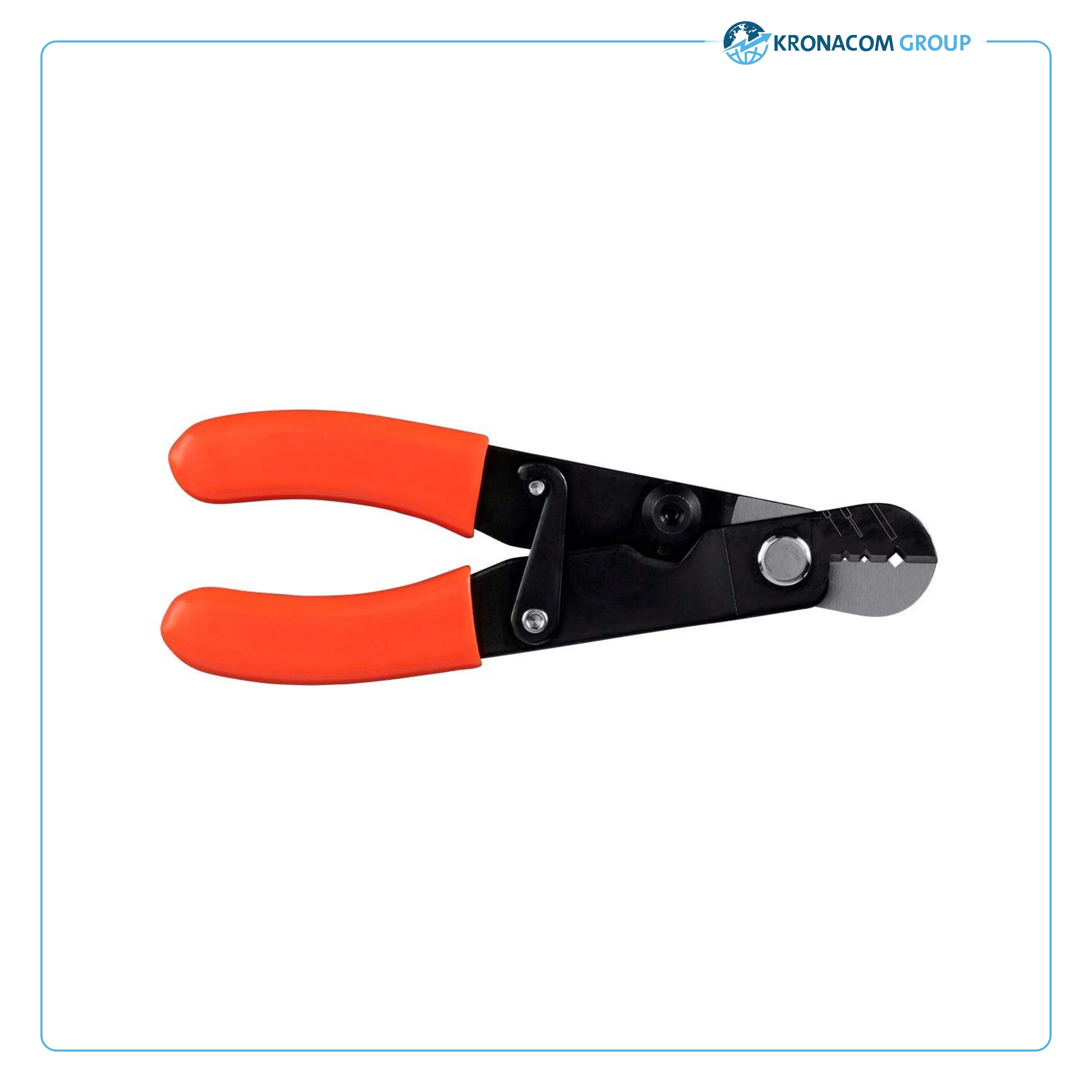 Pince à couper fender et à anneaux fendu 18cm noir et orange| Armurerie Beau Repaire